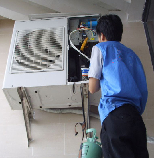 库伦空调开机无反应维修